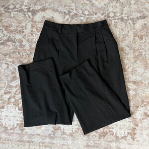 Zara Black Balloon Ankle Trousers – Size Small (Fits Medium)